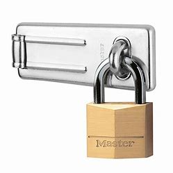 Hasp and padlock